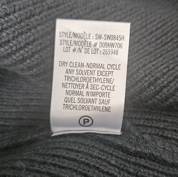 Helmut Lang Green Rib Knit Wool/Angora Blend Sweater Size P - Picture 8 of 10